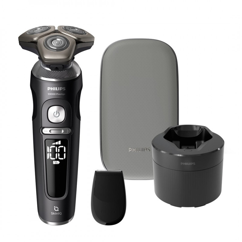 Philips S9000 Prestige SP9840/32 Golarka elektryczna mokra i sucha, szary