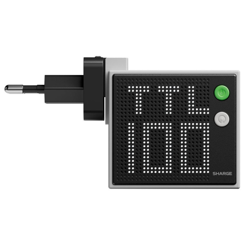 SHARGE Pixel 100 GaN Ładowarka, 100W, 3x USB-C, 1x USB-A - szary