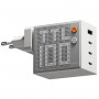 Ładowarka SHARGE Pixel 100 GaN, 100W, 3x USB-C, 1x USB-A – biała