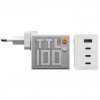 Ładowarka SHARGE Pixel 100 GaN, 100W, 3x USB-C, 1x USB-A – biała