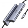 UGREEN 60515 7-w-1 Adapter USB-C Multiport, 4K HDMI, Gigabit Ethernet, 100 W PD, Szary