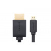 Kabel Ugreen Micro HDMI do HDMI, 2 m, 4K, Czarny