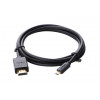 Kabel Ugreen Micro HDMI do HDMI, 2 m, 4K, Czarny