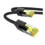 Ugreen NW150 Kabel Patch Cat7 F/FTP Pleciony RJ45, 2 m, Czarny