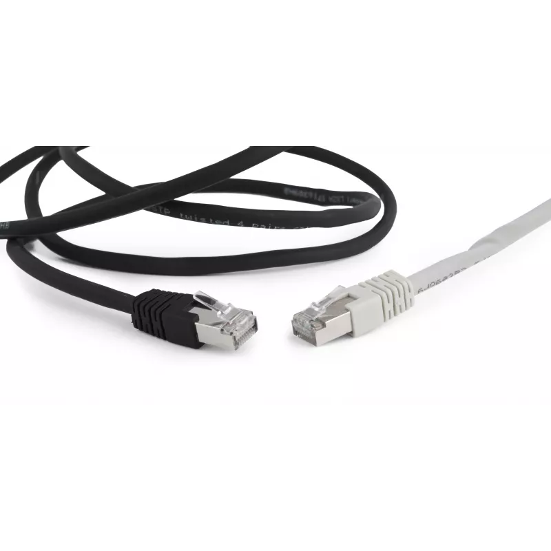 Kabel krosowy Gembird Cat6a S/FTP RJ45, 5 m, Czarny, LSZH
