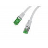 Kabel krosowy Lanberg Cat7 S/FTP RJ45, 1,5 m, szary, LSZH