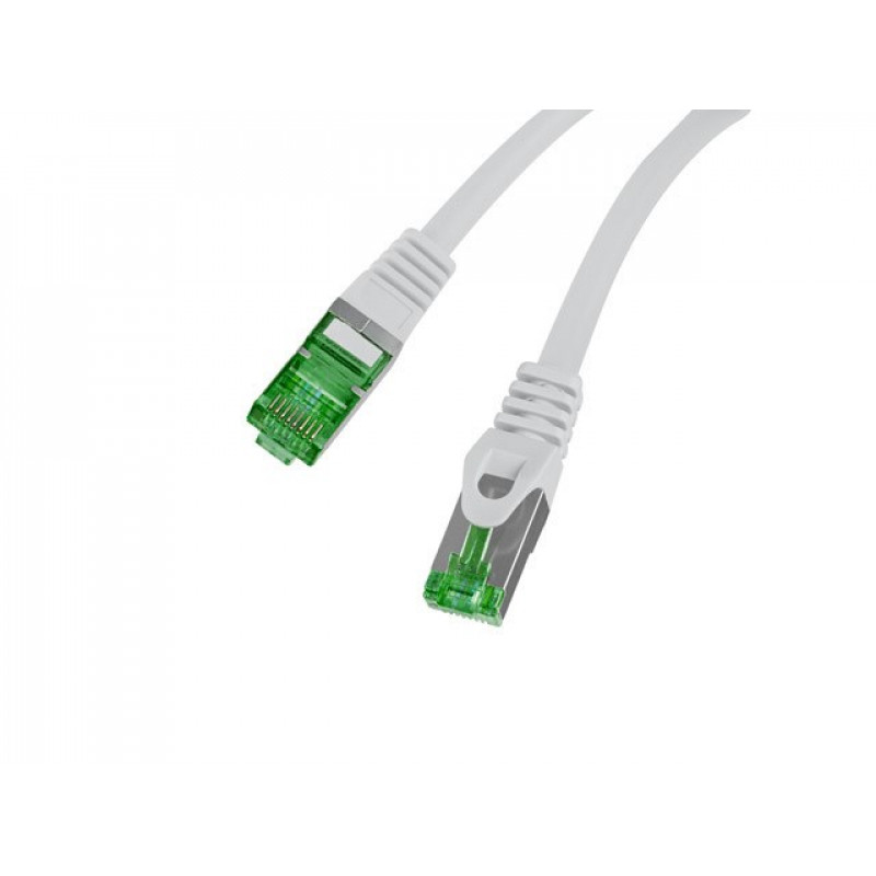 Kabel krosowy Lanberg Cat7 S/FTP RJ45, 1,5 m, szary, LSZH