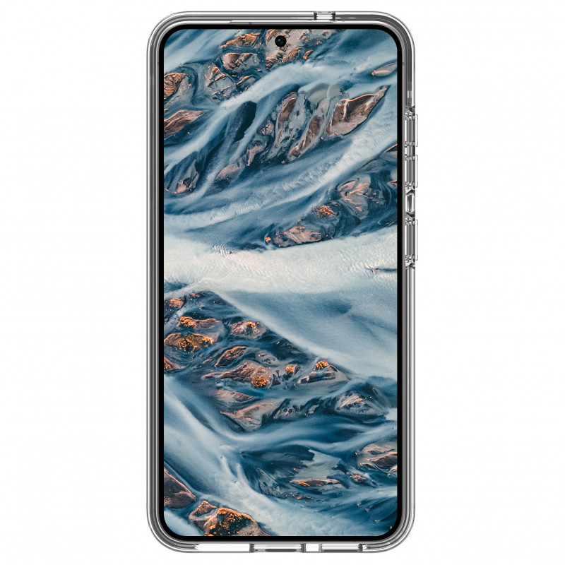 Etui dbramante1928 Iceland Pro Qi2 do Samsung Galaxy S25+, kompatybilne z MagSafe, przezroczyste
