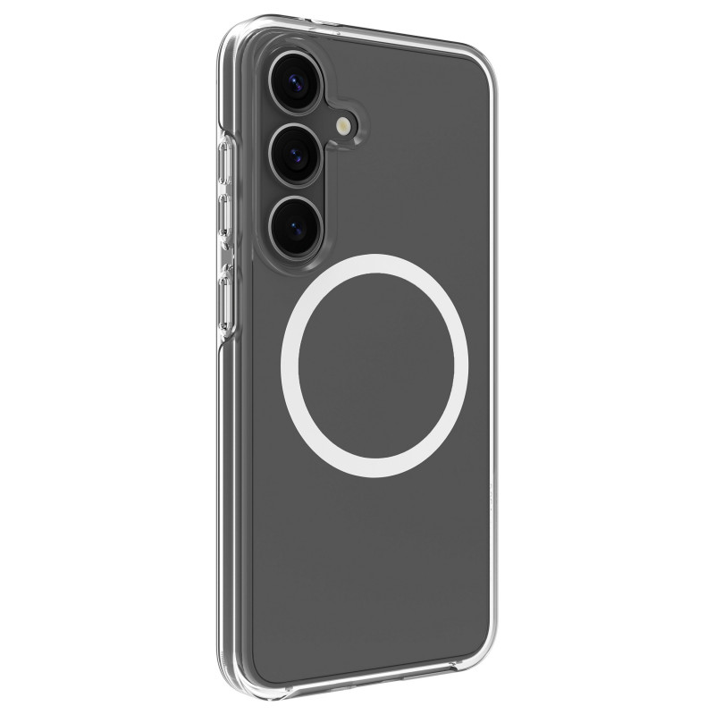Etui dbramante1928 Iceland Pro Qi2 do Samsung Galaxy S25+, kompatybilne z MagSafe, przezroczyste