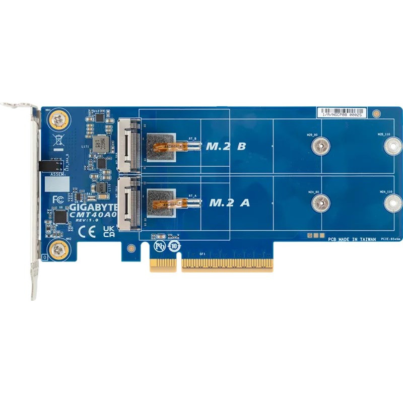 Gigabyte CMT40A0 wewnętrzna karta kontrolera RAID M.2, PCIe