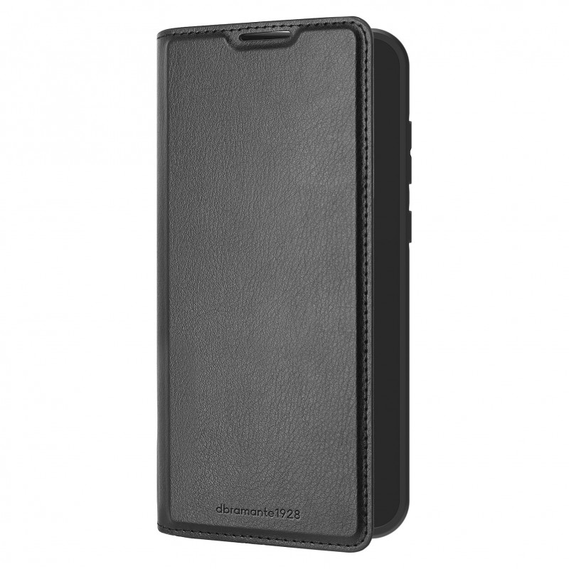 dbramante1928 Oslo – etui typu flip do telefonu komórkowego – poliuretan (PU), plastik – czarny – do Samsung Galaxy A35