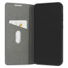 dbramante1928 Oslo – etui typu flip do telefonu komórkowego – poliuretan (PU), plastik – czarny – do Samsung Galaxy A35
