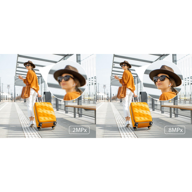 Kamera IP Hilook IPC-B480HAD-LUF/SL panoramiczna 8MP Smart Hybrid Light