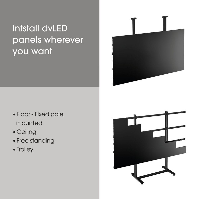 Uchwyt ścienny Vogel's INT 8223 do wideowall dvLED dla serii LG LSBB, czarny