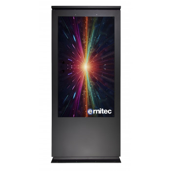 ERNITEC 86 inch Zewnętrzny wyświetlacz kioskowy, 3000 nitów, 4K UHD