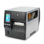Drukarka etykiet Zebra ZT411 Thermal Transfer, 4 inch, 203 dpi, Serial, USB, 10/100 Ethernet, Bluetooth 4.2/MFi, USB Host, Wi-Fi 802.11ac, kabel EU/UK