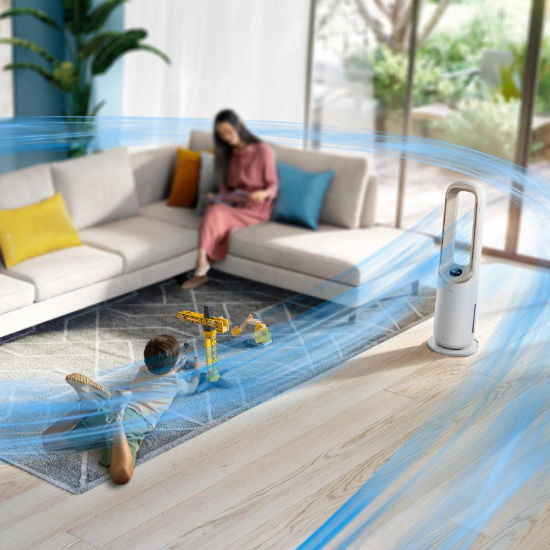 Philips Air Performer 8000 Series AMF870/16 3-w-1 oczyszczacz powietrza z funkcją wentylatora i ogrzewania