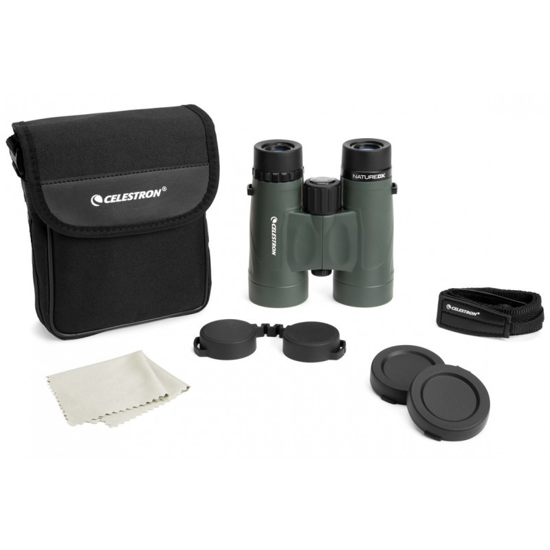 Lornetka Celestron Nature DX 8x42 BaK-4 Czarny, Zielony