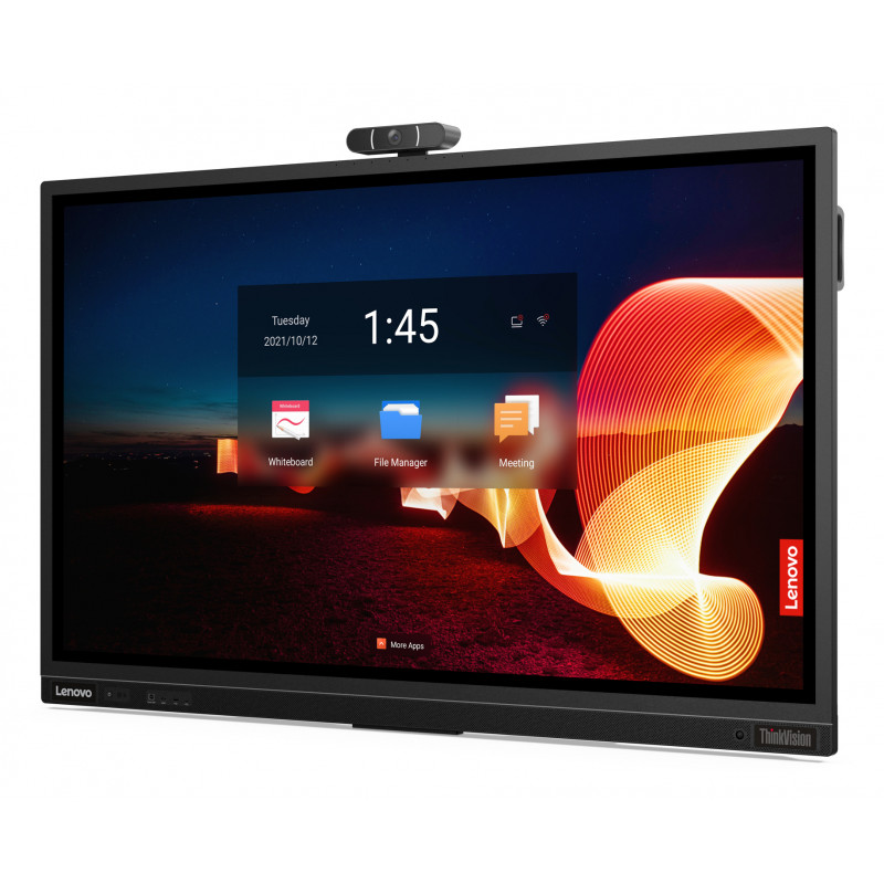Interaktywny monitor dotykowy Lenovo ThinkVision T65 65 inch 4K, LCD z podświetleniem LED, multitouch