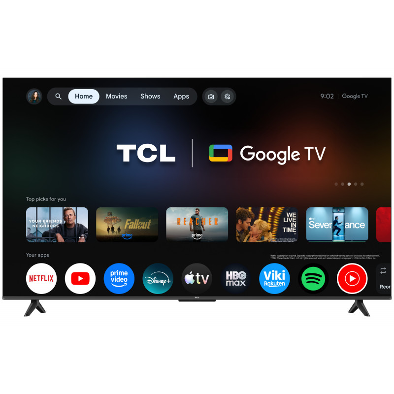 Telewizor TCL 65P6L 65 cali 4K UHD LED, 60 Hz (2026)