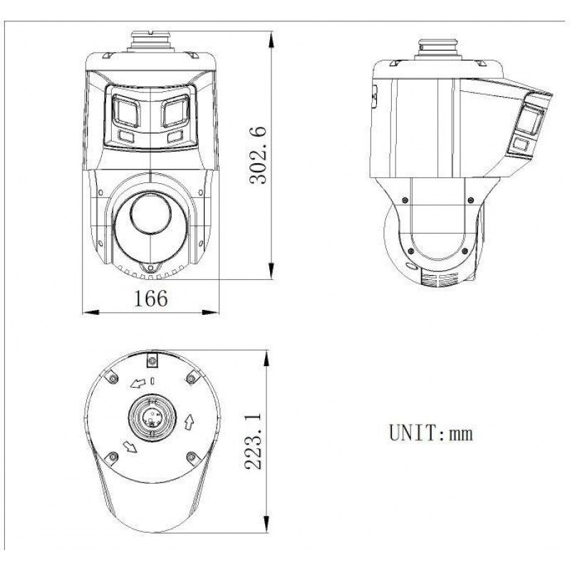 Hikvision DS-2SE4C225MWG-E/26(F0) kamera IP