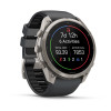 Garmin Fenix 9 Pro – 51mm Tytanowy z Grafitowo/Czarnym Paskiem Silikonowym Smartwatch