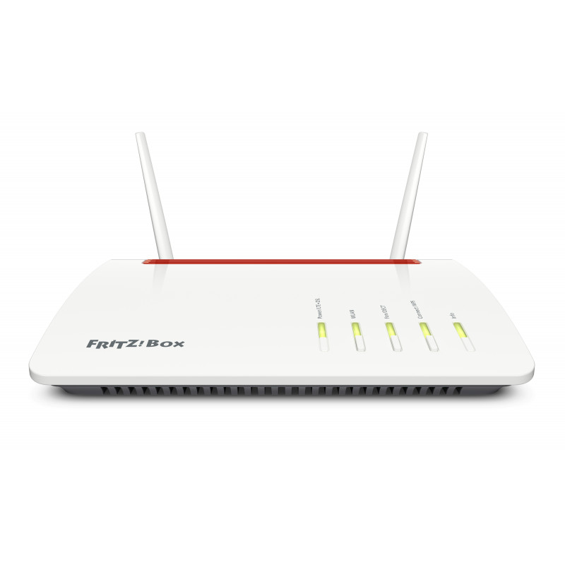 AVM FRITZ!Box 6890 LTE Router bezprzewodowy, DSL/WWAN, 4-portowy przełącznik GigE, 802.11a/b/g/n/ac dwuzakresowy, adapter telefoniczny VoIP (DECT)