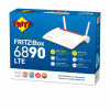 AVM FRITZ!Box 6890 LTE Router bezprzewodowy, DSL/WWAN, 4-portowy przełącznik GigE, 802.11a/b/g/n/ac dwuzakresowy, adapter telefoniczny VoIP (DECT)