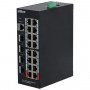 Dahua HS4420-16GT-190 16-portowy switch PoE z 4x SFP