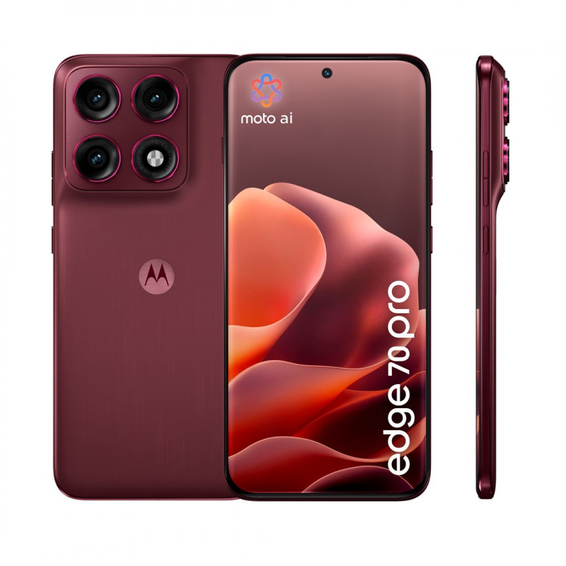 Smartfon Motorola Moto Edge 70 Pro 12/512GB, 6,78 inch AMOLED 144Hz, Pantone Zinfandel