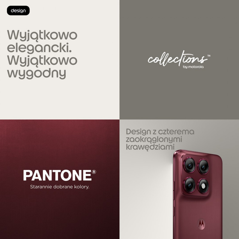 Smartfon Motorola Moto Edge 70 Pro 12/512GB, 6,78 inch AMOLED 144Hz, Pantone Zinfandel