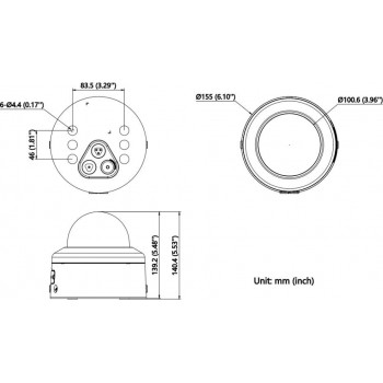 Kamera IP Hikvision DS-2CD2766G3-IPTRZSY(2.8-12mm)