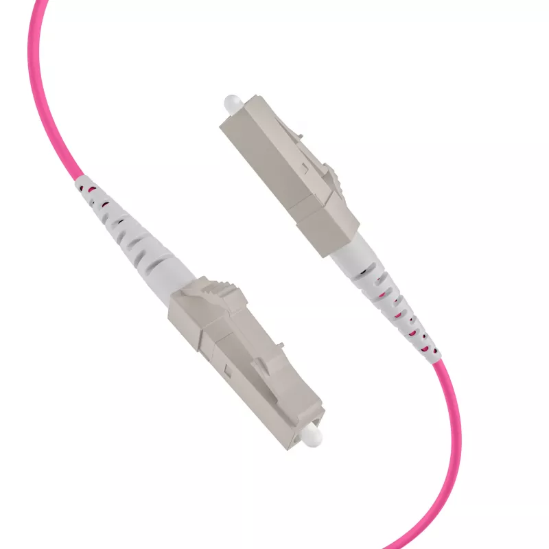 EFB Światłowodowy kabel magistralny OM4, 4 włókna, LC-LC, 130 m, LSZH