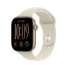 Apple Watch Series 12 GPS 46 mm, koperta z aluminium (kolor Light Gold), pasek sportowy (kolor piaskowy), S/M