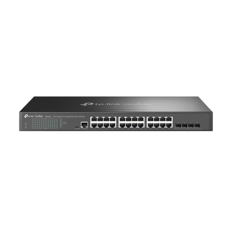 TP-Link Omada SG3428 (JetStream) 24-portowy przełącznik gigabitowy, 4x SFP, V2.4
