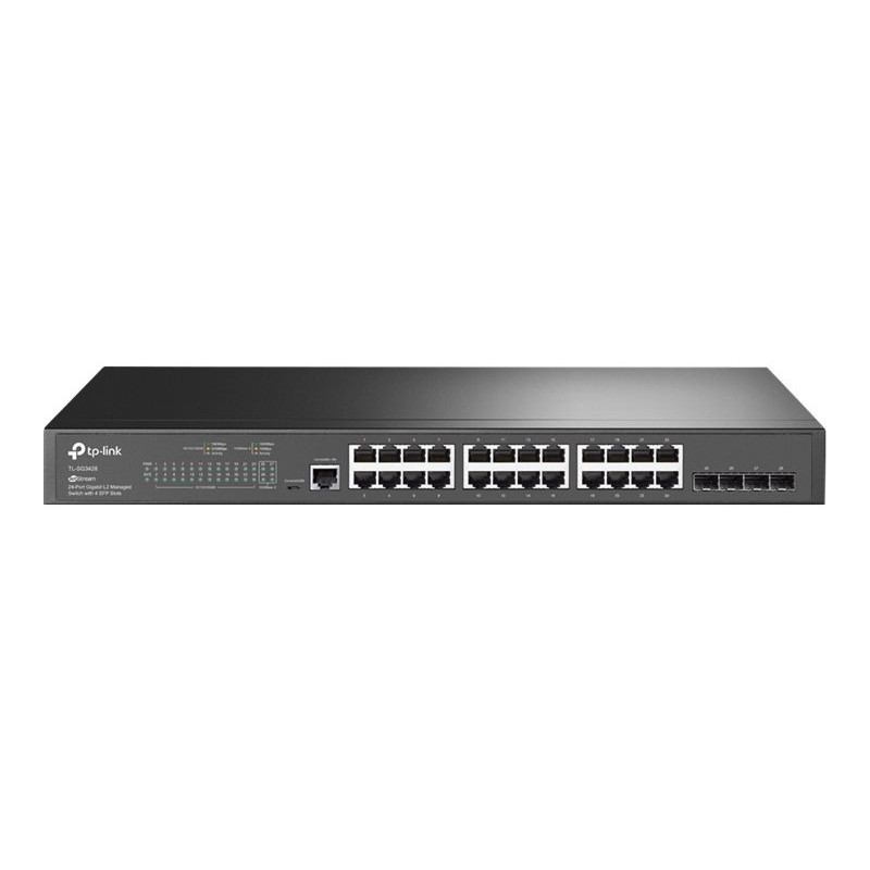 TP-Link Omada SG3428 (JetStream) 24-portowy przełącznik gigabitowy, 4x SFP, V2.4