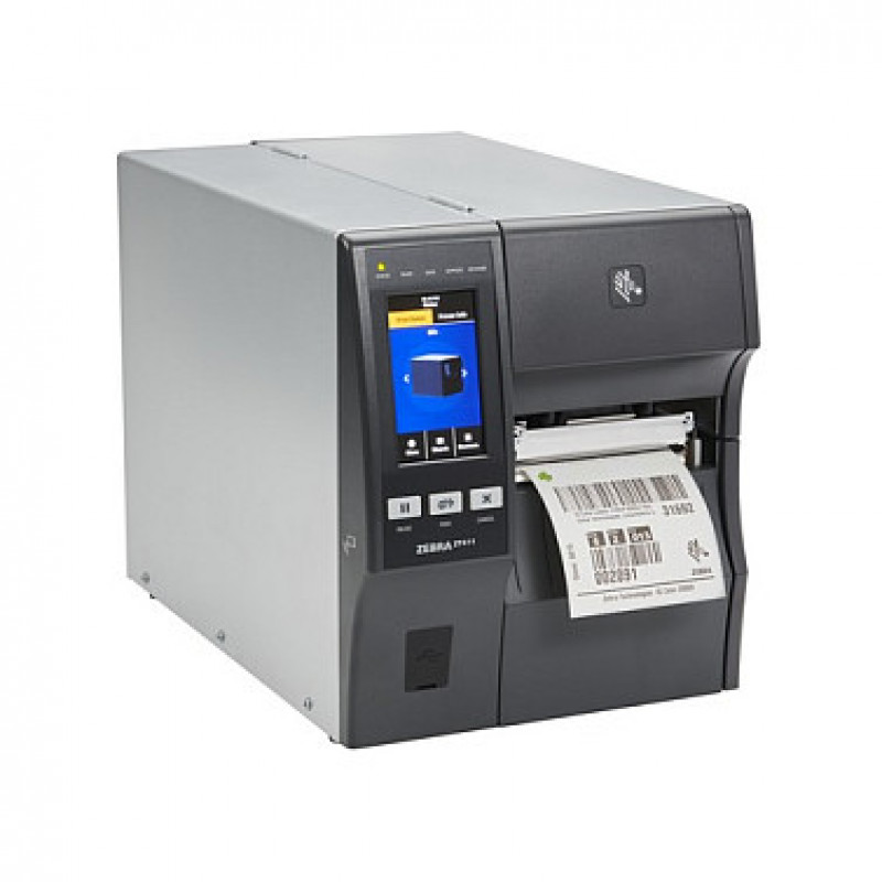 Zebra ZT411 4 inch Przemysłowa Drukarka Etykiet - Termotransferowa, 300 dpi, Serial, USB, Ethernet, Bluetooth (ZT41143-D9E0000Z)