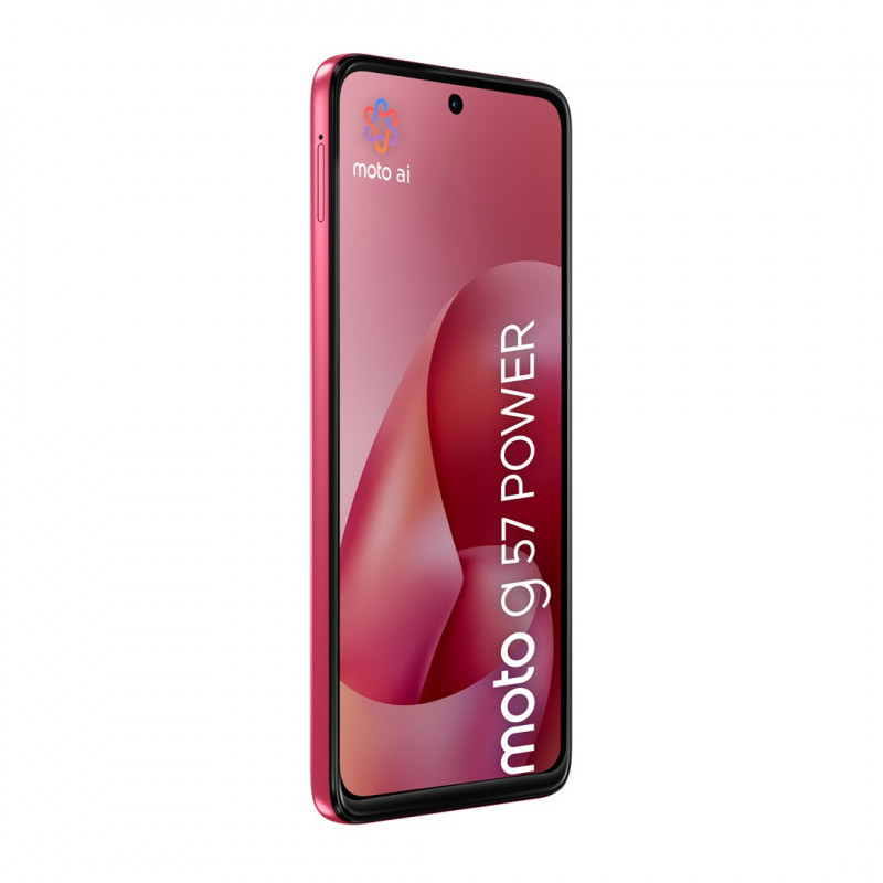 Smartfon Motorola moto g57 power 5G 12GB/256GB, 6,72 inch, 7000 mAh, Dual SIM, Android 16, różowy
