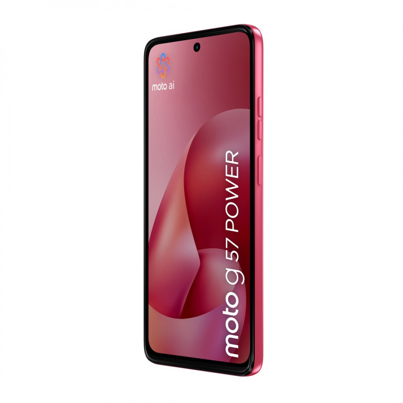 Smartfon Motorola moto g57 power 5G 12GB/256GB, 6,72 inch, 7000 mAh, Dual SIM, Android 16, różowy