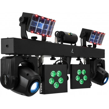 Eurolite LED KLS Move FX Kompaktowy Zestaw Oświetleniowy AIR (42109920)
