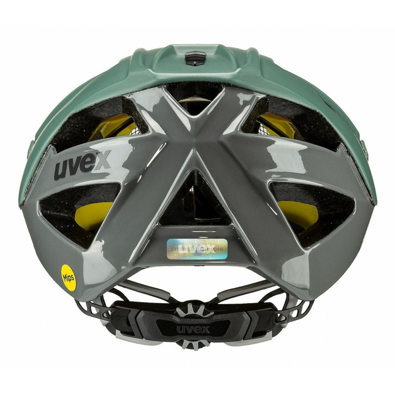 Kask rowerowy MTB Uvex Quatro CC MIPS, Moss Rhino (41/3/610/04)
