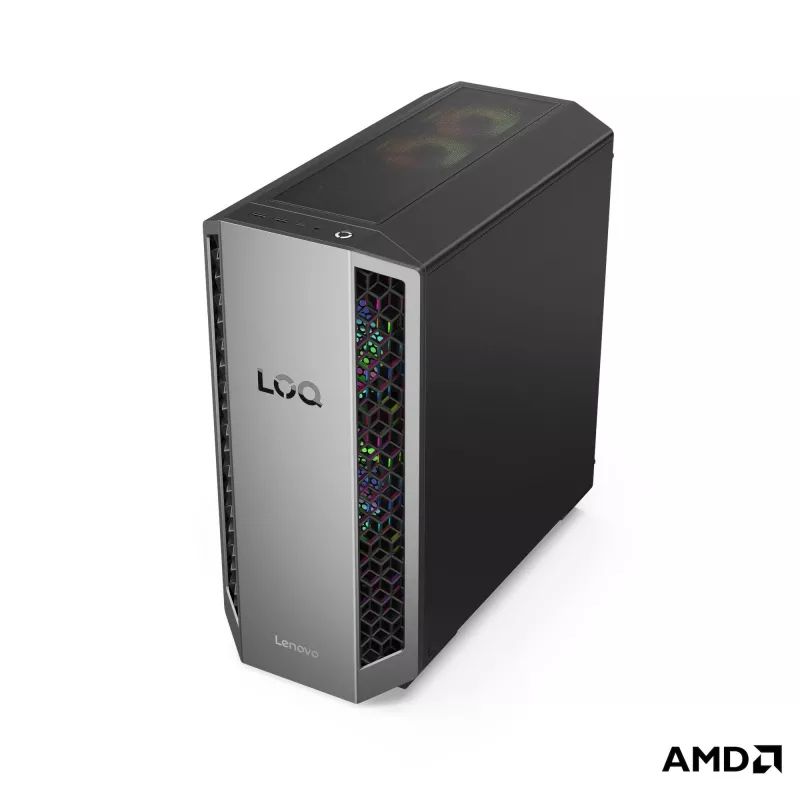 Komputer stacjonarny Lenovo LOQ Tower 26ADR10 - AMD Ryzen 7 8745HX, 32GB RAM, 1TB SSD, NVIDIA GeForce RTX 5050 8GB, Windows 11 Home