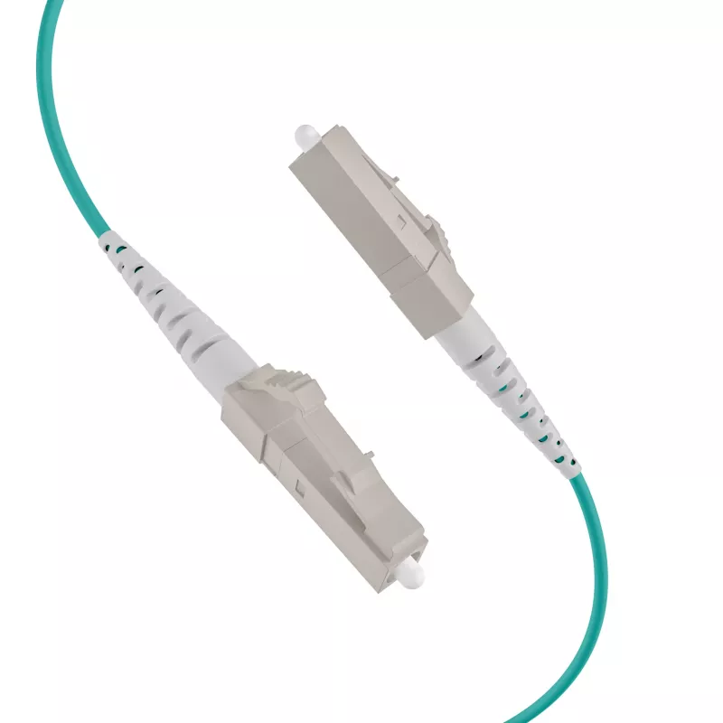 EFB-Elektronik OM3 kabel magistralny U-DQ(ZN)BH, 4 włókna, 1x4 LC-LC, 30 m, Dca, LSZH (O8303S30OM3)