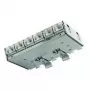 Telegärtner Cat.6A rozdzielacz krosowy (głęboki) na szynę DIN z adapterem TS, 6x gniazdo RJ45 (J02021A0055)