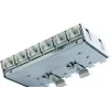 Telegärtner Cat.6A rozdzielacz krosowy (głęboki) na szynę DIN z adapterem TS, 6x gniazdo RJ45 (J02021A0055)