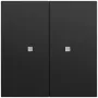 GIRA 517374 Przycisk wahliwy 2-krotny OneKNX System 70 Czarny (517374)