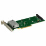 Supermicro AOC-SLG4-2H8M2-O 2-portowa karta nośna M.2 NVMe/SATA RAID 0/1, Low-Profile PCIe 4.0 x16