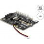 Adapter Delock Raspberry Pi 5 do 1 x M.2 NVMe Key M Slot (62145)