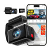REDTIGER F4 Pro WiFi 4K + 1080p 128GB Wideorejestrator