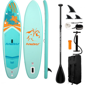 Funwater dmuchana deska SUP 3,5 m, turkusowa (SUPFW70A)